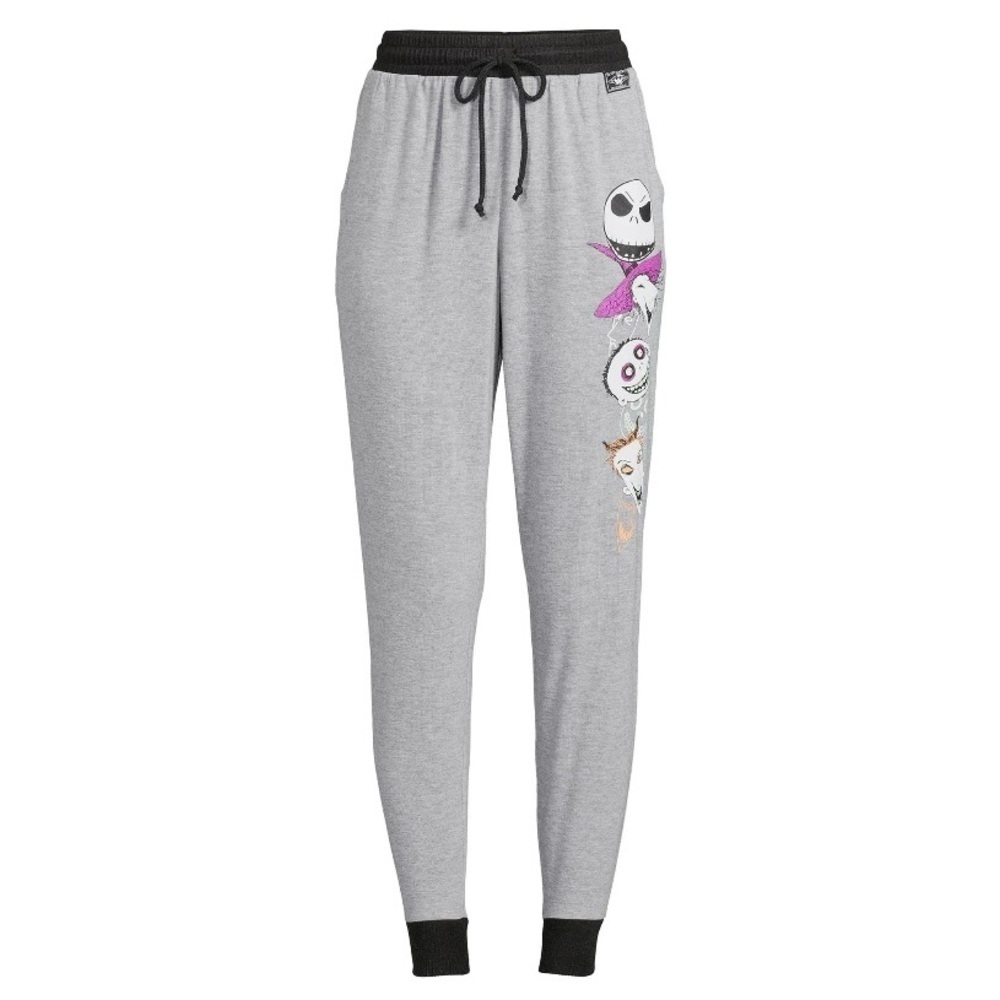 Disney's Nightmare Before Christmas Women's Graphic Jogger Pants Sz M 8/10 - Picture 4 of 4